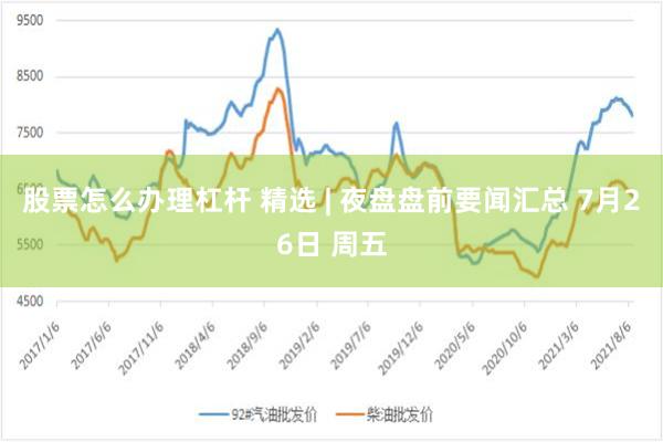 股票怎么办理杠杆 精选 | 夜盘盘前要闻汇总 7月26日 周五