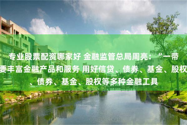 专业股票配资哪家好 金融监管总局周亮：“一带一路”金融合作要丰富金融产品和服务 用好信贷、债券、基金、股权等多种金融工具