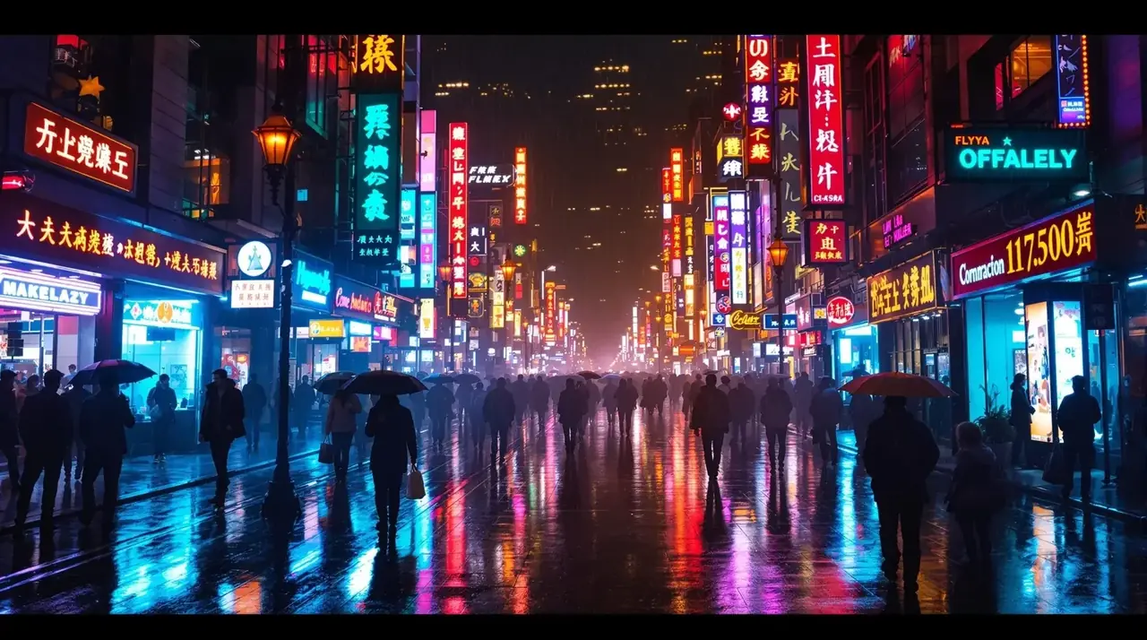 都市霓虹 精选海报